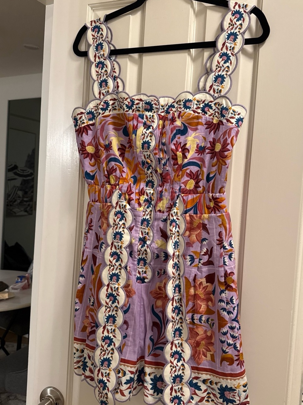 FARM Rio Floral Print Top in Pink, Orange, Yellow, Blue - Picture 1 of 3